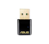 ASUS USB-AC51 - networking cards (Black, Notebook, Wireless, 802.11a, 802.11ac, 802.11b, 802.11g, 802.11n, USB, IEEE 802.11a, IEEE 802.11ac, IEEE 802.11b, IEEE 802.11g, IEEE 802.11n)