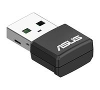 ASUS USB-AX55 NANO AX1800 Dual Band WiFi 6 USB Adapter, OFDMA, MU-MIMO, WPA3 Security