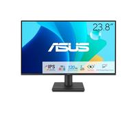 ASUS EyeCare VA249HG - 24 Inch Full HD Monitor - Frameless, Flicker-Free, Blue Light Filter, Adaptive Sync - 120 Hz, 1ms MPRT, 16:9 IPS Panel, 1920 x 1080 - Vesa 100 x 100, HDMI, D-Sub