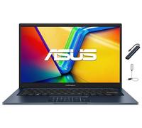ASUS Vivobook 14 14 inch FHD Display Laptop, Intel Core 5 120U, Intel Graphics, 8GB RAM, 256GB SSD, Wi-Fi 6, Bluetooth, Copilot AI, Win11 Home in S Mode, Quiet Blue with HEX Accessories