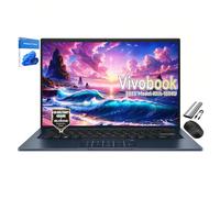 ASUS Vivobook 14" 2025 Model Laptop, Latest Intel 10-Core i5-1334U(Beats i7-1265U), 720p Webcam, USB C, Slim Design, 180° Flat-Lay Hinge, Win11, Wireless Mouse & 128GB PSD (12GB RAM | 256GB SSD)