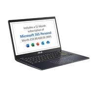 ASUS Vivobook 14 E410KA | 14" Full HD Laptop with Microsoft Office 365 | Intel Celeron N4500 | 4GB RAM | 128GB eMMC | Windows 11 S Mode | Navy