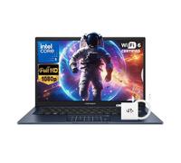 ASUS Vivobook 14" FHD Business Laptop, Intel 10-Core 5 120U(Beats i7-1335U), 16GB RAM 512GB SSD, School Laptop for College Student with Copilot AI NumberPad Private Webcam Wi-Fi 6 Win 11 W/Accessories