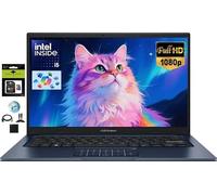 ASUS Vivobook 14" FHD Laptop, Intel 10-Core i5-1334U (Beat i7-1250U), 16GB RAM 512GB SSD, NumberPad, Long Battery Life, Private Webcam, Windows 11 Laptop for Student, Business, Home, School