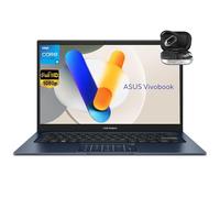 ASUS Vivobook 14" FHD Laptop, Intel Core i5-1334U, 16GB RAM 512GB SSD, NumberPad, Long Battery Life, Private Webcam, Student Business Laptop Bundle, Windows 11 Pro, Quiet Blue