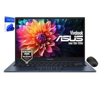 ASUS Vivobook 14" Laptop - FHD (1920 * 1080) - Intel Core i3-1315U - 6 Cores - Intel UHD Graphics - Privacy Camera - 180° Lay-Flat Hinge - Windows 11 Home - w/Wireless Mouse (16GB RAM | 1TB SSD)