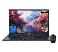 ASUS Vivobook 14" Laptop - FHD (1920 * 1080) - Intel Core i7-1355U - 10 Cores - Intel UHD Graphics - Copilot - Privacy Camera - Windows 11 Home - w/Wireless Mouse (12GB RAM | 512GB SSD)