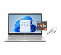 ASUS Vivobook 15.6” FHD Laptop | AMD Ryzen 3 3250U Processor | AMD Radeon Graphics | WiFi | Webcam | 12GB RAM | 512GB SSD | Windows 11 S | Bundle with USB 3.0 Hub