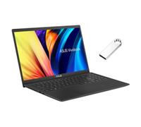 Asus Vivobook 15.6" FHD Laptop | Intel Core i5-1135G7 | Intel Iris Xe Graphics | 8GB RAM | 1024GB SSD | Windows 11 Home | Black | Bundle with 64GB USB Flash Drive