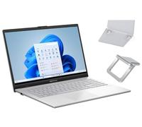 ASUS Vivobook 15.6" FHD PC Laptop|AMD Ryzen 5 7520U(Beat i7-1255U)|AMD Radeon Graphics|WIFI5|Cool Silver| 16GB RAM DDR5 | 512GB SSD | Windows 11 Home | Bundle with Laptop Stand