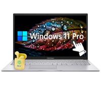 ASUS Vivobook 15.6" FHD Touchscreen Business Laptop Computer, Intel 10-core i7 13th Gen Processor, Windows 11 Pro 24GB RAM 1TB SSD, Backlit Keyboard, Intel Iris Xe Graphics, NLY Earphones, Silver