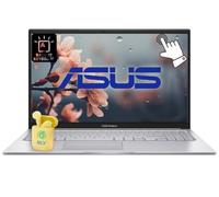 ASUS Vivobook 15.6" Touchscreen Business Laptop Computer, Intel Core i7-1355U 10-Core Processor, 16GB RAM 512GB SSD, Windows 11 Pro, Intel Iris Xe Graphics, Backlit Keyboard, NLY Earphones, Silver