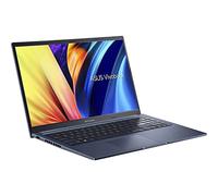 ASUS VivoBook 15 Slim Laptop, 15.6" FHD Display, Intel Core i7-1260P CPU, Intel Iris Xe Graphics, 8GB RAM, 512GB SSD, Fingerprint Sensor, Windows 11 Home, Quiet Blue, F1502ZA-DS72