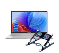 ASUS Vivobook 17.3 F1704 AI Premium Laptop, 17.3 FHD, Intel i7-1355U, 40GB RAM, 2TB SSD, Backlit Numeric KB, Privacy Camera, Bundle with Portable PCO Folding Radiator, Cooler