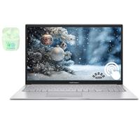 ASUS Vivobook 17.3" FHD Touchscreen Business & Student Laptop Computer, 10-Core Intel Core i7 Processor,24GB RAM 1TB SSD, Backlight Keyboard, Windows 11 Pro, PLUSERA Earphones, Natural Silver