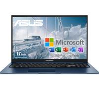 ASUS Vivobook 17 Laptop Computer with Lifetime Microsoft 365 for The Web, 24GB RAM, 2TB SSD, Intel 6-Core i3-1215U Processor, Intel UHD Graphics, FHD Anti-Glare IPS Screen, WiFi-6, Windows 11