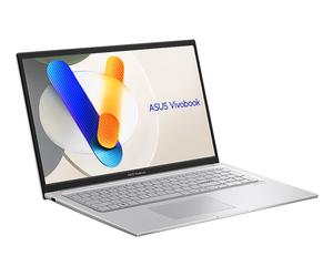 ASUS Vivobook 17 X1704VA-AU811W Intel Core 5 120U Laptop 43.9 cm (17.3") Full HD 8 GB DDR4-SDRAM 512 GB SSD Wi-Fi 6 (802.11ax) Windows 11 Home Silver