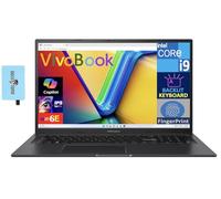 ASUS Vivobook 17X Laptop 17.3" FHD Display (14-Core Intel i9-13900H, 16GB RAM, 1TB PCIe SSD, Intel Iris Xe, Backlit KB, Fingerprint, WiFi 6E, Win 11 Pro) /w DKZ USB Port Expander, K3704VA-DH96-S