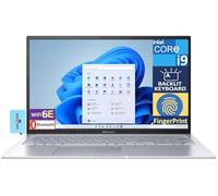 ASUS Vivobook 17X Laptop 17.3" FHD Display (14-Core Intel i9-13900H, 40GB RAM, 2TB PCIe SSD, Intel Iris Xe, Backlit KB, Fingerprint, WiFi 6E, Win 11 Pro) /w DKZ USB Port Expander, K3704VA-DH96-S