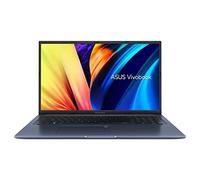 ASUS VivoBook 17X Laptop, 17.3” FHD Display, AMD Ryzen 7 5800H CPU, AMD Radeon Graphics, 8GB RAM, 512GB SSD, Fingerprint Sensor, Windows 11 Home, Quiet Blue, S1703QA-DS71