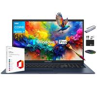 ASUS Vivobook 2025 17.3" FHD IPS Business Laptop, 40GB RAM, 2.5TB Storage (2TB SSD + 500GB Ext), 6-Core Intel i3 Processor, Lifetime Office 2024 Copilot AI, Wi-Fi 6E, MarxsolAccessory, Win 11 Pro