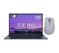 ASUS Vivobook Business 17.3" FHD IPS Laptop, Intel Core i3-1215U, 16GB RAM, 1TB SSD, Type-C, HDMI, Webcam, Bluetooth, Wi-Fi 6, Win 11 Pro, Blue, Bundle with Thunderobot ML101