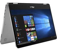 ASUS VivoBook Flip 14 Thin and Light 2-in-1 Laptop, 14” FHD Touchscreen, Intel Pentium Silver N5030 Processor, 4GB RAM, 128GB Storage, Windows 10 Home in S Mode, Light Grey, Fingerprint, J401MA-ES21T