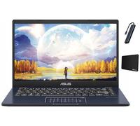 ASUS Vivobook Go 14 E410 14" FHD Thin Light Laptop, Intel Celeron N4500(Up to 2.8GHz), 4GB RAM, 128GB eMMC + 1TB SSD, Intel UHD Graphics, Windows 11 Home S, Star Black with Accessories