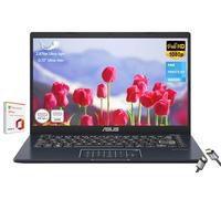 ASUS Vivobook go 14" FHD Laptop, Intel Pentium N6000 (Up to 3.30GHz), 1920x1080 Display, 4GB Memory, 64GB eMMC, 1-Year of Microsoft 365, NumberPad, Webcam, HDMI, Wi-Fi, Win11H in S Mode, E410KA