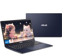 ASUS Vivobook Go 14 Ultra Slim Laptop 14" FHD Display, Intel Celeron N4020 Processor, 4GB RAM, 320GB eMMC, Windows 11 Home in S Mode, 1 Year Microsoft 365, Star Black-OLY