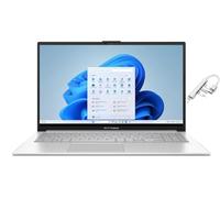 ASUS Vivobook Go 15.6” Laptop |Intel i3-N305|Integrated Graphics|Backlit|Cool Silver| 8GB RAM | 256GB SSD | Windows 11 Home | Bundle with USB 3.0 Hub