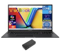 ASUS Vivobook Laptop 17.3" IPS FHD Display (Intel i9-13900H, 16GB DDR4, 4TB PCIe SSD, Intel Iris Xe, Backlit KB, Fingerprint, WiFi 6E, Webcam, Bluetooth 5.3, Win 11 Home) w/USB-C Dock