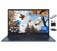 ASUS Vivobook Laptop Computer Business 2025-2026, Lifetime Office, AI Copilot, 14" FHD Display, 6-Core Intel i3-1315U CPU, 40GB RAM, 2.5TB Storage (2TB SSD +500GB Ext), MarxsolAccessory, Win 11 Pro