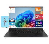 ASUS Vivobook S 14 AI Powered Laptop 14.0" OLED 2.8K Display (AMD Ryzen AI 9 365, 32GB LPDDR5X, 1TB PCIe SSD, AMD Radeon 880M, RGB KB, Win 11 Pro) w/MS 365 Personal, DKZ USB Port Expander