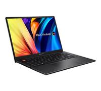 ASUS VivoBook S 14 OLED Slim Laptop, 14” 2.8K 16:10 Display, Intel Evo Platform, Intel Core i7-12700H CPU, 16GB RAM, 512GB SSD, Windows 11 Home, Indie Black, K3402ZA-DB74