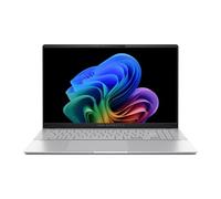 ASUS Vivobook S 15 Copilot+ PC, 15.6" Thin and Light Laptop, 3K 120Hz OLED Display, Snapdragon® X Plus Processor, 16GB Memory, 1 TB SSD, Copilot Key, Wi-Fi 7, Cool Silver, S5507QA-DB71-CB