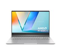 ASUS Vivobook S 15 OLED M5506WA-MA042W AMD Ryzen AI 9 365 Laptop 39.6 cm (15.6") 3K 32 GB LPDDR5x-SDRAM 1 TB SSD Wi-Fi 6E (802.11ax) Windows 11 Home Silver