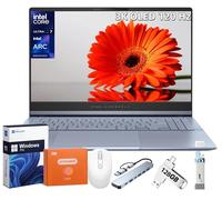 ASUS Vivobook S 15 OLED Laptop, Intel Ultra 7 155H(Up to 4.8 GHz), 15.6" 3K OLED 120Hz Display, ARC Graphics, 16 GB RAM, 1 TB SSD, Backlit KB, Wi-Fi 6E, Microsoft Copilot, Windows11 Pro & Accessories