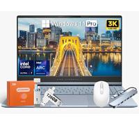 ASUS Vivobook S 15 Slim OLED Laptop, 15.6" 3K OLED 120Hz Display, Intel Ultra 7 155H, ARC Graphics, 16 GB DDR5, 1 TB SSD, Backlit Keyboard, Wi-Fi 6E, 1080P Cam, Windows 11 Pro, w/Accessorie