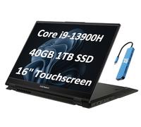 ASUS Vivobook S 16 Flip 2-in-1 Laptop (16" FHD+ Touchscreen, Intel 14-Core i9-13900H, 40GB RAM, 1TB SSD, IST Stylus) for Creator, Photographer, Designer, Backlit KB, Win 11 Pro w/AI Copilot, Black
