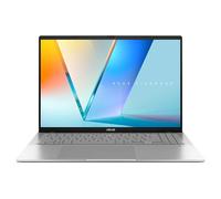 ASUS Vivobook S16 PC Laptop | 16" Full HD+ OLED Screen | Intel Core Ultra 7 255H CPU | 16GB DDR5 RAM | 1TB NVMe SSD | Backlit Keyboard | Wi-Fi 6 | Windows 11 Home - Cool Silver