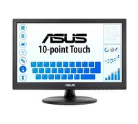 ASUS VT168HR computer monitor 39.6 cm (15.6") 1366 x 768 pixels WXGA LED Touchscreen Black