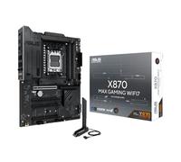 ASUS X870 MAX Gaming WIFI7 Motherboard Socket AMD AM5 (Ryzen 9000, ATX, DDR5 Memory, PCIe 5.0, WiFi 7, Aura Sync, PCIe Slot Q-Release, CEC Tier II)