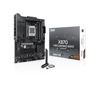 ASUS X870 MAX Gaming WIFI7 Motherboard Socket AMD AM5 (Ryzen 9000, ATX, DDR5 Memory, PCIe 5.0, WiFi 7, Aura Sync, PCIe Slot Q-Release, CEC Tier II)