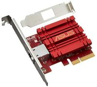 Asus XG-C100C Internal Ethernet Network Card 10000 MBit/S - Network Cards (Internal, Wired, Pci-E, Ethernet, 10000 MBit/S, Grey, Red)