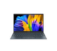 ASUS ZenBook 13 Ultra-Slim Laptop, 13.3” OLED NanoEdge, Intel Evo Platform i7-1165G7, 16GB, 512GB SSD, NumberPad, Thunderbolt 4, Wi-Fi 6, Windows 11 Pro, AI Noise-Cancellation, Pine Grey, UX325EA-XH74