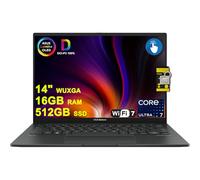 ASUS Zenbook 14 Designer Laptop 14" WUXGA Lumina OLED Touch (500nits HDR, 100% DCI-P3) Intel 16-core Ultra 7 255H (Up to 13 Tops) 16GB DDR5 512GB SSD for Work Business Win11 ICP Hub w/Copilot AI