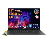 ASUS Zenbook 14 Laptop 14" WUXGA OLED Touch (100% DCI-P3, 500nits HDR) Intel 16-core Ultra 9 285H (GPU Up to 77 Tops) 32GB RAM 1TB SSD for Creator Business Professional Win11Pro ICP Hub Copilot AI