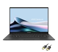 ASUS Zenbook 14 OLED 2025 Laptop, 14" WUXGA TouchScreen Display, 16-Core Ultra 9 285H, 32GB RAM, 2TB SSD, Copilot AI, WiFi 7, Thunderbolt 4, PDG HDMI Cable, US Version KB, Win 11 Pro - Jasper Gray