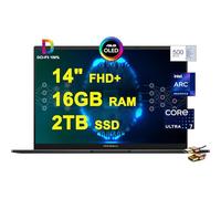 ASUS Zenbook 14 OLED Copilot AI PC Laptop 14" FHD+ Lumina OLED Touch (500nits, 100% DCI-P3, Glossy) Intel 16-core Ultra 7 155H 16GB RAM 2TB SSD Backlit Thunderbolt Harman/kardon Win11 + HDMI Cable